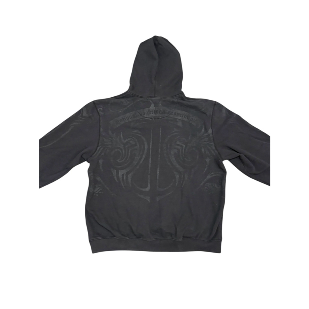 ADIDAS MEN'S OKLAHOMA THUNDER NBA ALL-OVER PRINT GOTHIC HOODIE Size XL - Picture 3 of 9